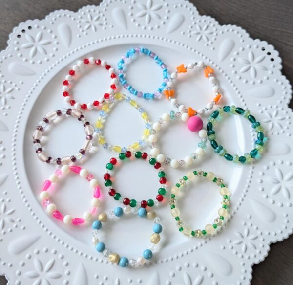 Lot de 11 bracelets élastiques pour enfants