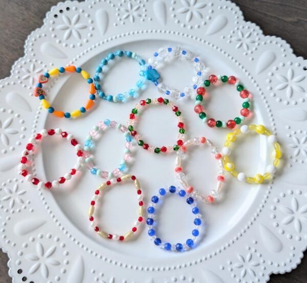 Lot de 11 bracelets élastiques pour enfants