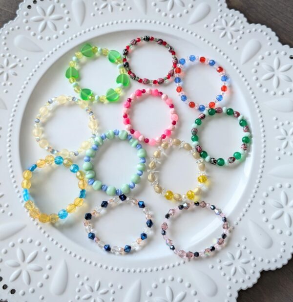 Lot de 11 bracelets élastiques pour enfants